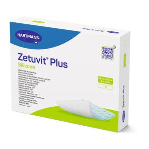 Zetuvit Plus Silicone Non-Border Superabsorbent Dressing, 8" x 8" - REPLACES EV413117