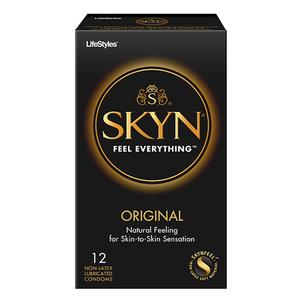 LifeStyles&reg; Skyn Feel Everything&trade; Original Contraceptive Condom, 12 Count