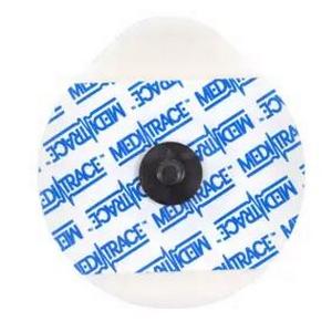 Kendall 935 Series Foam Conductive Adhesive Hydrogel EKG Electrode, Radiolucent, Tear Drop, Adult, 1.75"