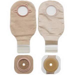 Hollister New Image&reg; Two-Piece Sterile Colostomy/Ileostomy Drainable Single-Use Kit 1-3/4" Stoma Opening, Integrated Closure, Ultra Clear