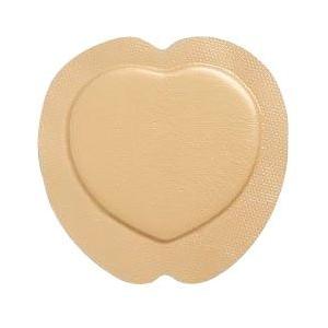 Molnlycke Mepilex® Border Sacrum Self-Adherent Foam Dressing, Absorbent Bordered, 6.3" x 7.9"