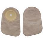 Hollister Premier&trade; One-Piece Closed Pouch, 5/8" to 2-1/8" Cut-to-Fit Flat SoftFlex&reg; Skin Barrier, Filter, Beige