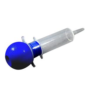 Amsino AMSure&reg; Bulb Irrigation Syringe Catheter Tip with Protector Cap, Latex Free, Sterile 60cc, 5cc Graduation