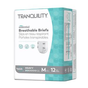 Tranquility Essential Breathable Briefs - Heavy, Medium, 32" - 44", 100 - 150 lbs