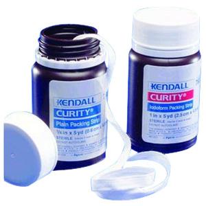 Curity&trade; Iodoform Packing Strips, Sterile 2" x 5 yds