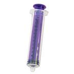 Cardinal Health&trade; Monoject&trade; Enteral Feeding Syringe, With ENFit&trade; Connection, 60mL, Purple