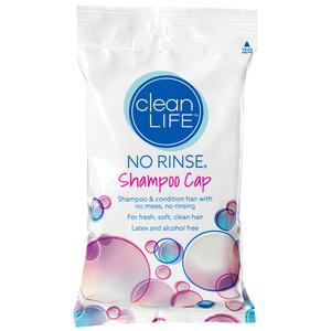 Cleanlife Products No-rinse Shampoo Cap, Latex-free, Alcohol-free