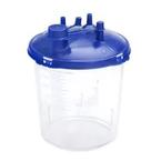 Cardinal Health Medi-Vac Rigid Disposable Suction Canister with Mechanical Filter, 2000cc