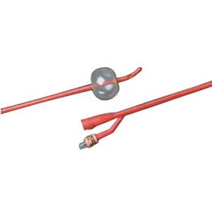 Bardex&reg; Lubricath&reg; Tiemann 2-Way Foley Catheter 16Fr, 5cc Balloon Capacity