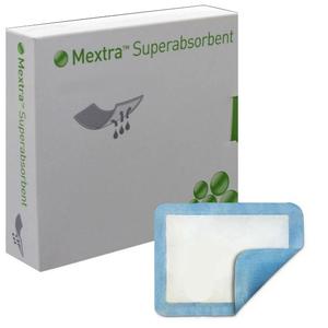 Molnlycke Mextra® Superabsorbent Wound Dressing, 5" x 7"