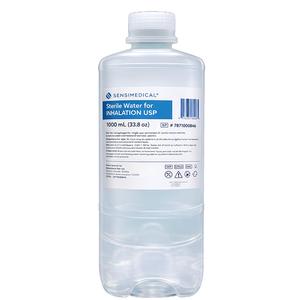 Sensimedical Sterile Water for Inhalation USP, 1000mL Pour Bottle