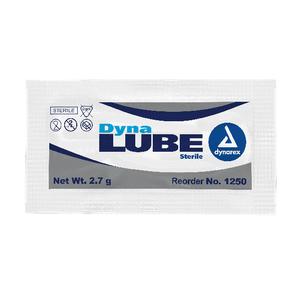 Dynarex DynaLube Sterile Lubricating Jelly 2-5/7g, Foil Packet
