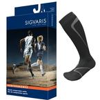 Sigvaris Performance Calf-High Compression Socks, Closed Toe, 20 to 30 mmHg, Size XL, Black