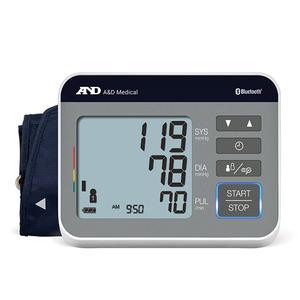 A&D Medical Advanced Multi-User Bluetooth Blood Pressure Monitor w/ Precision Check Wide Range Cuff 8.6"-16.5”