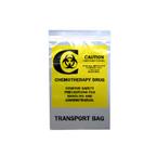 Elkay Plastics Chemo Transfer Bag 9" L x 6" W, 2 mil Thickness, Clear, LDPE