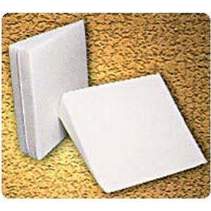 Mason Medical Products Bed Wedge Cloth Cover, White, Solid Polyurethane Foam Core 23" x 23" x 10"
