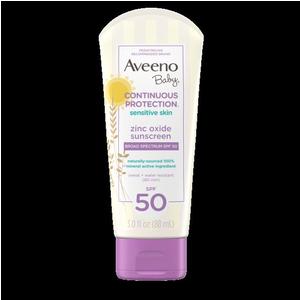 Aveeno Baby Continuous Protection Lotion, SPF 50, 3 fl oz