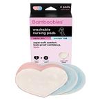 Bamboobies Washable Bamboo Rayon Nursing Pad, 2 Pair Pack, 1 Regular and 1 Overnight