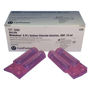 CareFusion AirLife&trade; Modudose&reg; Unit Dose Saline 15mL 0.9% Inhalation, Sterile