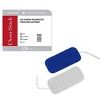 DJO Dura-Stick&reg; Premium Self-Adhesive Electrode,  Stainless Steel Mesh and Blue Gel, 1.5" x 3.5''