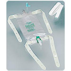 Bard Dispoz-A-Bag&reg; Leg Bag with Flip-Flo&trade; Valve, Medium, 19 oz