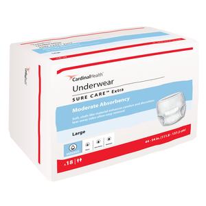 Cardinal Health, Underwear, Sure Care™ Extra, Large, 44" - 54"