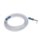 AMsure Suction Connecting Tube with Light Blue Connector, 1/4" x 6 ft