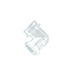 Inhealth Tech Blow-Singer&reg; Shower Guard, One-piece Plastic, Right Angled