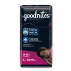 GOODNITES Youth Pants, Large, Girl, Jumbo Pack, Replaces Item 6941316