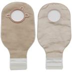 Hollister New Image&reg; Two-Piece Drainable Pouch, 4" Flange, Integrated Closure, Ultra Clear