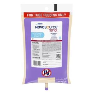 Nestle Healthcare Nutrition Novasource&reg; Renal Nutritional Support SpikeRight 1000mL Container, 475kCal/237mL, Lactose-free, Gluten-free