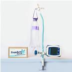 FreeArm Muscle Tube Feeding and Infusion Holder, Blue