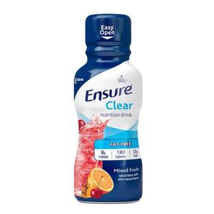 Abbott Ensure&reg; Active&trade; Clear Nutritional Drink, 10 oz, Mixed Fruit