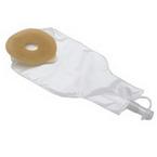 Hollister Drainable Fecal Collector with Cut-to-Fit Flextend&reg; Tapered Skin Barrier, 10" L, Transparent