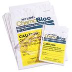 Kendall ChemoPlus&trade; Chemo Drug Transport Bag, 4 mil Thick, White, 6" x 9"