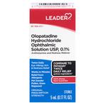 Leader Twice Daily Olopatadine HCl Ophthalmic Solution, 0.1%, Liquid Drops, 5 ml (Compare To Pataday)