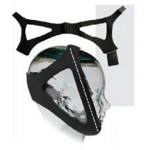 Sunset Adjustable Chin Strap, Black, Xl