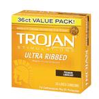Trojan&trade; Ultra Ribbed Condom