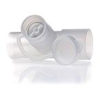 In-Line Nebulizer Tee with Valve, 22mm OD