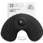 Not Just A Patch Original Patches for Freestyle Libre 3, Black, 20 ct