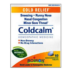 Emerson Boiron&reg; Coldcalm&reg; Cold Relief Tablet, 60 Count