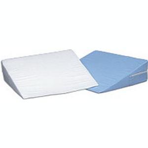 Mabis DMI Foam Bed Wedge, White Cover 10" x 24" x 24"