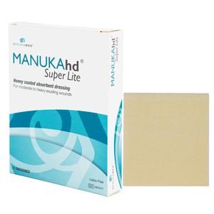 ManukaMed&reg; Super Lite Honey Coated Absorbent Dressing, 4" x 5"
