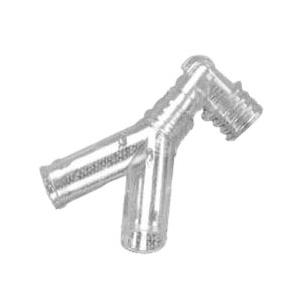 CareFusion AirLife&trade; Adult Y-Connector with Elbow, 22mm OD