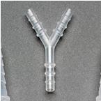 Cardinal Health&trade; "Y" Tubing Connector, Plastic