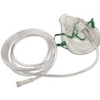 Allied Healthcare Adult Simple Oxygen Mask with 84" Tubing