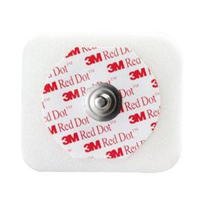 3M Red Dot&trade; 4cm x 3-1/2cm Monitoring Electrode with Foam Tape and Sticky Gel, without Abrader, Adult