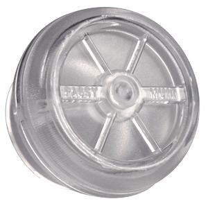 Passy-Muir&trade; Low Profile Tracheostomy Swallowing and Speaking Valve 4" x 6" Clear, Light Weight, Neonatal Non-Ventilator