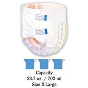 Tranquility&reg; SlimLine&reg; Youth Disposable Brief, 11 oz Fluid Capacity, Latex-Free,  Extra-Small (18" to 26")