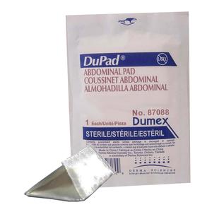 Derma Sciences Dupad&reg; Abdominal Pads, Sealed End, 8" x 7-1/2"